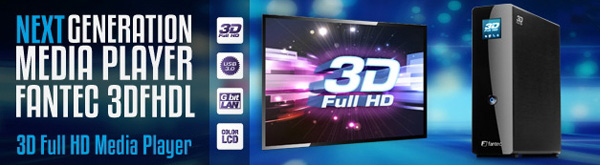 new 3DFHDL 3D Full HD Media Player